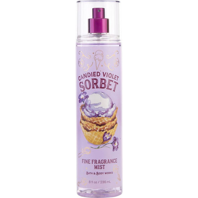 Bath And Body Works Candied Violet Sorbet Review